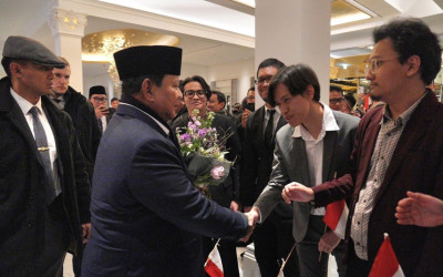 Antusias Sambut Kedatangan Prabowo, Diaspora: Langkah Besar Bawa Indonesia Mendunia!