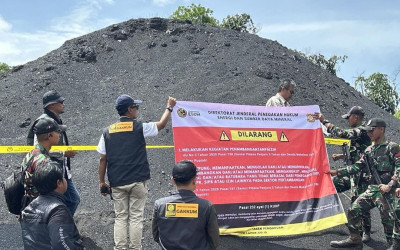 Gaspol Beresin Tambang Ilegal, Negara Sikat 70 Ribu Ton Batu Bara di Kaltim