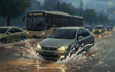 Waspada! Jalan Tergenang Bukan Tantangan, Ini Cara Aman Nyetir Saat Banjir Tanpa Bikin Drama
