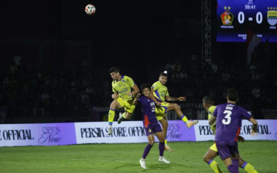 Persik Vs Persib Berbagi Poin, Laga Dramatis Skor 1-1