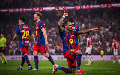 Barcelona Hancurkan Athletic Bilbao 5-0 di Semifinal Piala Super Spanyol 2026