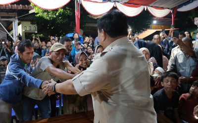 Presiden Prabowo Malam Tahun Baru di Batang Toru