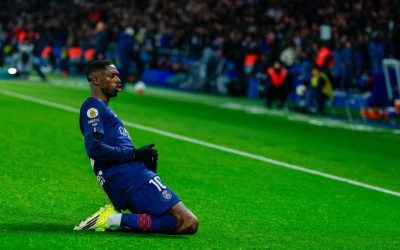 Hasil Ligue 1: Dembele Brace, PSG Sikat Lille 3-0