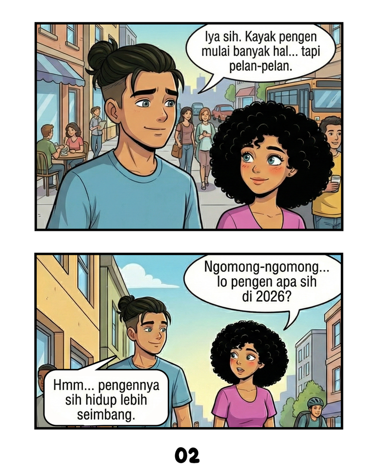 Komik Genzi Resolusi 2026