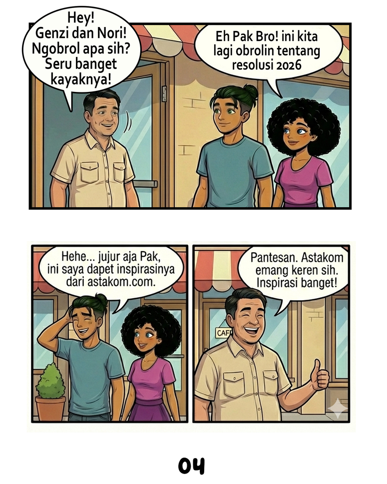 Komik Genzi Resolusi 2026
