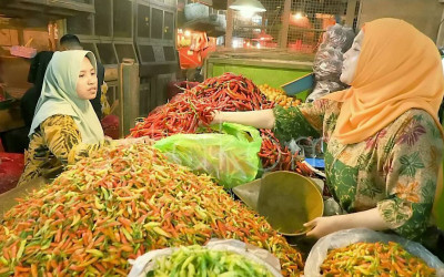 Harga Bawang dan Cabai Jelang Ramadhan