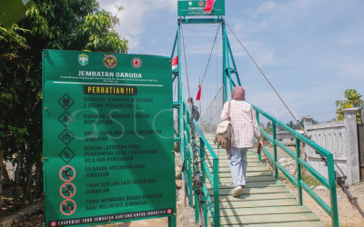 Jembatan Gantung Garuda Pidie Jaya Aceh