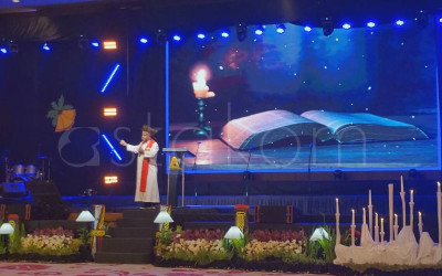 Perayaan Natal Nasional Partai Gerindra di Sorong