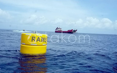 Pemasangan Mooring Bouy di Perairan Raja Ampat