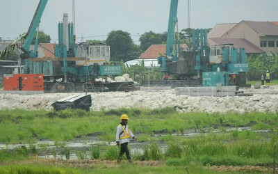 Pembangunan Sekolah Rakyat Kedung Cowek Surabaya