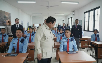 Presiden Prabowo Resmikan SMA Taruna Nusantara Malang