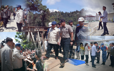 Tahun Baru, Dua Arah Kerja: Prabowo Gas Rehabilitasi Sumatera, Gibran Cek Kesiapan IKN