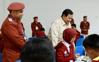 Presiden Prabowo Resmikan 166 Sekolah Rakyat