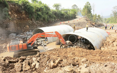 Pemulihan Infrastruktur Jalur Padang-Bukittinggi via Malalak