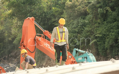 Kementerian PU Ngebut Beresin Jembatan Aramco Sebelum Masuk Bulan Ramadhan