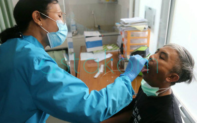 Skrining Penyakit Super Flu di Bandung
