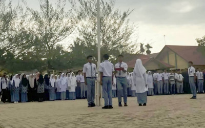 Semangat Kolaborasi: Kegiatan Sekolah Di Aceh Tamiang dan Tapanuli Berangsur Normal Berkat Gotong Royong Satgas TNI dan Warga