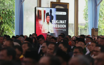 Taklimat Presiden Prabowo kepada Rektor dan Guru Besar