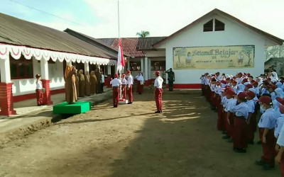 Semangat Anak-anak Tapanuli Selatan Kembali ke Sekolah Pascabencana