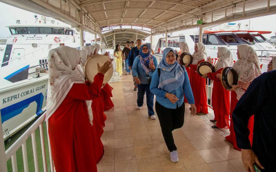 Kunjungan Wisman Pertama 2026 di Batam