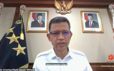 BRIN Ingatkan Pemerintah Daerah: Mitigasi Wajib Berbasis Riset!!
