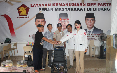 Pengobatan Gratis Disambut Hangat, Ketua RT Apresiasi Kepedulian Partai Gerindra