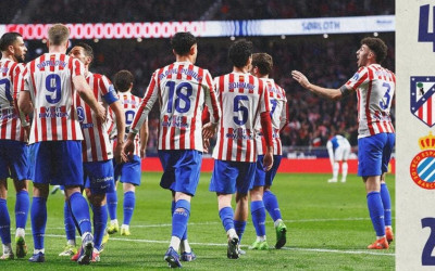 Hasil La Liga: Atletico Madrid Comeback, Tundukkan Espanyol 4–2