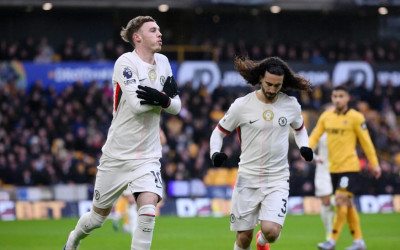 Hasil Liga Inggris: Hat-trick Cole Palmer Antar Chelsea Tundukkan Wolves 3-1