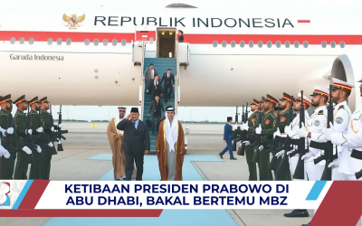 Presiden Prabowo Tiba di Abu Dhabi, Perkuat Kemitraan Strategis Indonesia - PEA