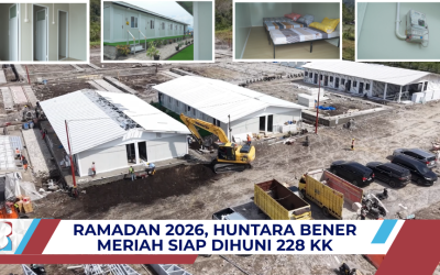 Ramadan 2026 dengan Harapan Baru: Huntara Modular Bener Meriah Segera Dihuni Warga