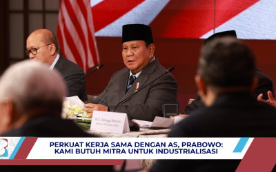 Perkuat Kerja Sama dengan AS, Prabowo: Kami Butuh Mitra untuk Industrialisasi
