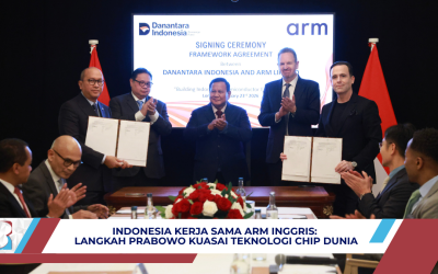 Prabowo Saksikan Kerja Sama Danantara–Arm Limited Inggris, Bidik Jadi Pemain Industri Chip Global
