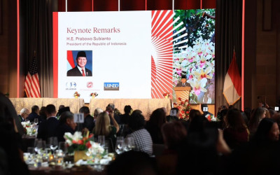 Di Depan Banyak Pengusaha AS, Prabowo Kasih Tau Keunggulan MBG-Pemberantasan Korupsi