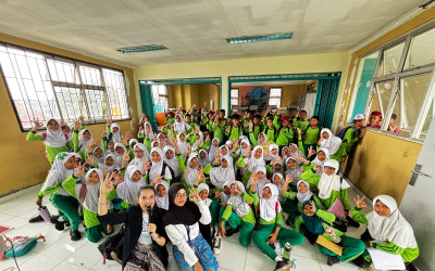 Komunitas GUA Edukasi Ratusan Siswa SD Kelola Sampah Lewat Praktik 3R