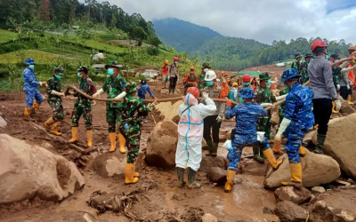 Hari ke-10 Pencarian Korban Longsor Cisarua, Total 80 Kantong Jenazah Berhasil Dievakuasi