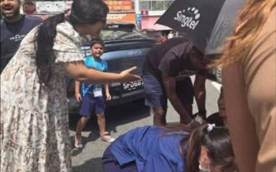 Ngerii! Niat Liburan, Bocah WNI Usia 6 Tahun Ditabrak di Singapura, Soroti Kronologi Kejadiannya...