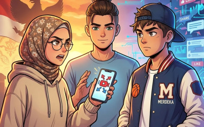 Komik Pa'Broo : Kacang Lupa Kulit