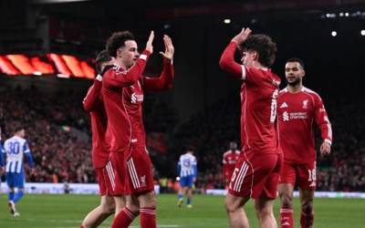 Liverpool Bungkam Brighton 3-0, The Reds Lolos ke 16 Besar Piala FA