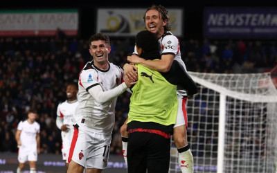 Gol Telat Luka Modric Bawa AC Milan Menang atas Pisa