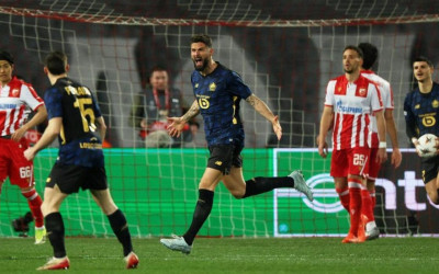 Lille Singkirkan Crvena Zvezda dan Lolos ke 16 Besar Liga Europa
