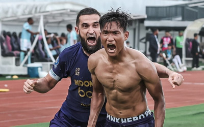Persita Comeback Dramatis, Menang 2-1 atas PSBS Biak