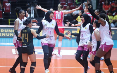 Jakarta Popsivo Polwan Berpeluang ke Final Four Usai Kalahkan Livin’ Mandiri