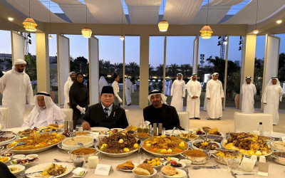 Buka Puasa Penuh Keakraban, Prabowo dan MBZ Perkuat Ikatan RI–UEA