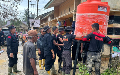 Gercep Rehabilitasi Sumatera, Polda Sumbar Bangun Sumur Air Bersih di Sejumlah Titik