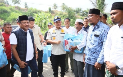 Kasatgas PRR Tito Apresiasi Progres Pemulihan Pascabencana di Kabupaten Bireuen