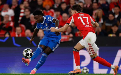 Gol Spektakuler Vinicius Antar Real Madrid Tundukkan Benfica 1-0