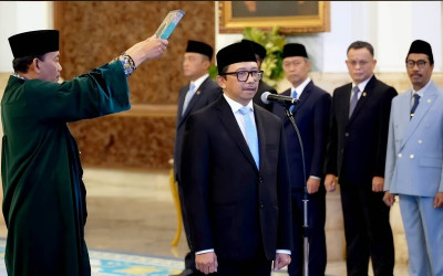 FIX! Presiden Prabowo Lantik Juda Agung Sebagai Wamenkeu, Gantikan Thomas Djiwandono