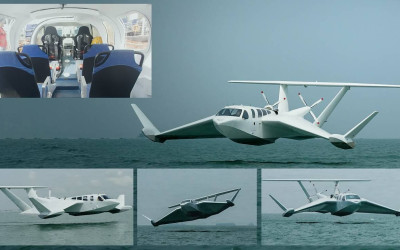 AirFish Voyager Siap Terbang Rendah di Laut! Dengan Rute Singapura–Batam