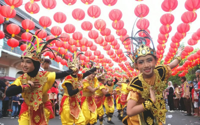 Kirab Budaya Grebeg Sudiro di Solo