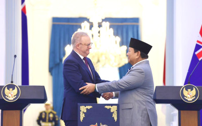 Prabowo dan Anthony Albanese Teken Traktat Keamanan di Jakarta, Hubungan RI-Australia Fix Makin Deep!